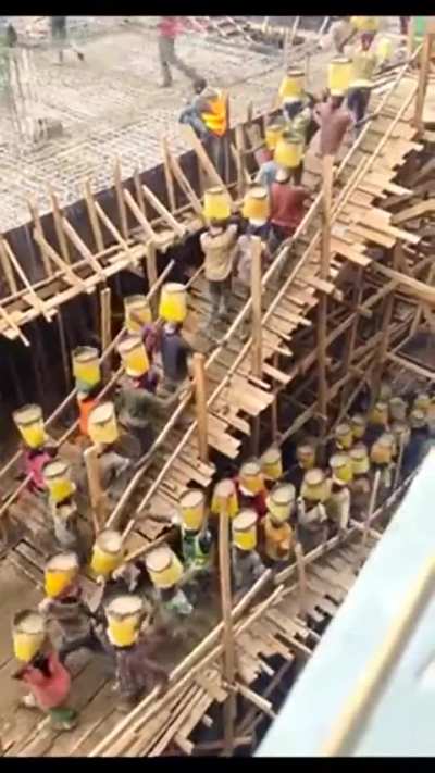 The Human Concrete Pump