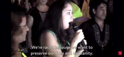 israeli karen expressing her god-given right to be racist