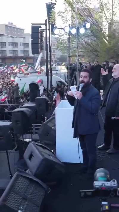 This is the real Iran you never see in mainstream media. People gathered in the street to show unity when suddenly an airstrike begins against them. Watch their reaction.