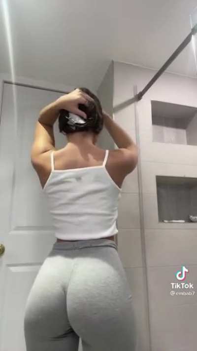 Grey sweatpants