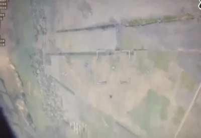 Video footage from the perspective of a Russian ZALA reconnaissance UAV, how it gets intercepted by a Ukrainian FPV quad.