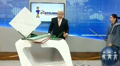 Testing of tile quality on TV turns into a...