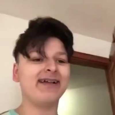 He's muted