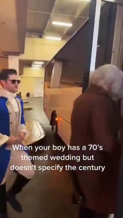 Must've been an EPIC wedding