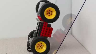 Off-roading explained using Lego vehicle