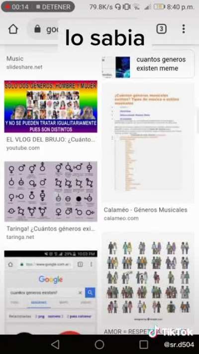 Si ven bien est&aacute; el g&eacute;nero nazi