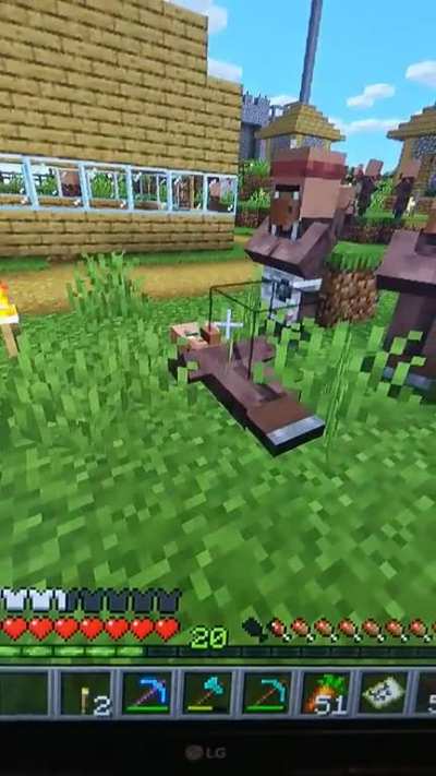 The laziest Villager