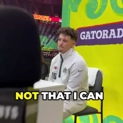Reporter asks Mahomes who his favorite referee is and Kelce if he loves Taylor Swift or roughing the passer penalties more