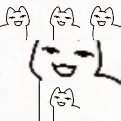 The cat sing
