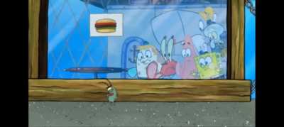 Perfectly cut scream from spongebob