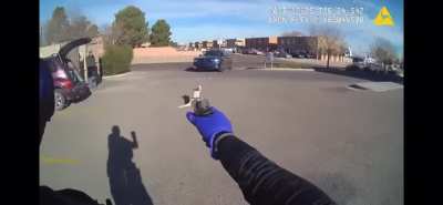 Officer: "is your dog nice?" Pitbull attempts to maul officer. Owner proceeds to scream "she wouldn't hurt you"