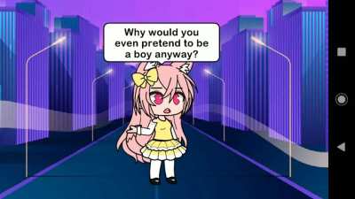 Transphobic idiot