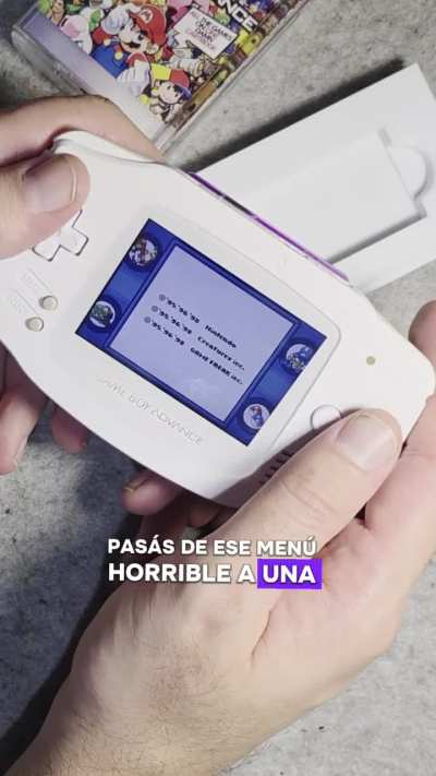 [GBA] Reviv&iacute; mi viejo flashcart chino y ahora VUELA 🔥 (SuperFW)