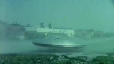 The Avro Canada VZ-9 Avrocar "Flying Saucer" was a VTOL aircraft developed by Avro Canada as part of a secret U.S. military project carried out in the early years of the Cold War