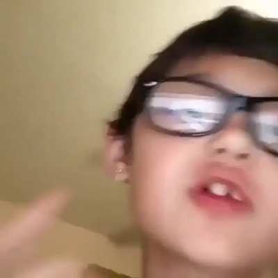 7 year old rap gods