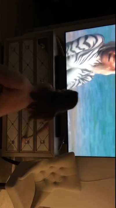 Wife getting down