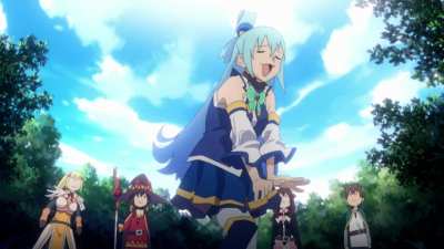 Aqua being Aqua