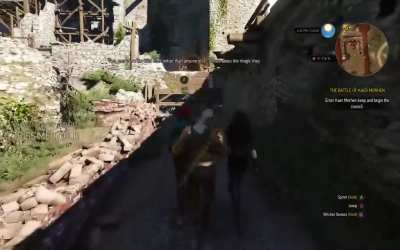 When the npc you have to follow walks too slow
