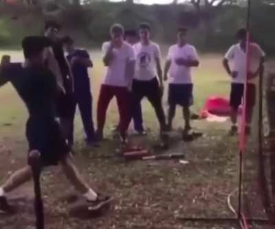HMFT after idiot lets go of bat