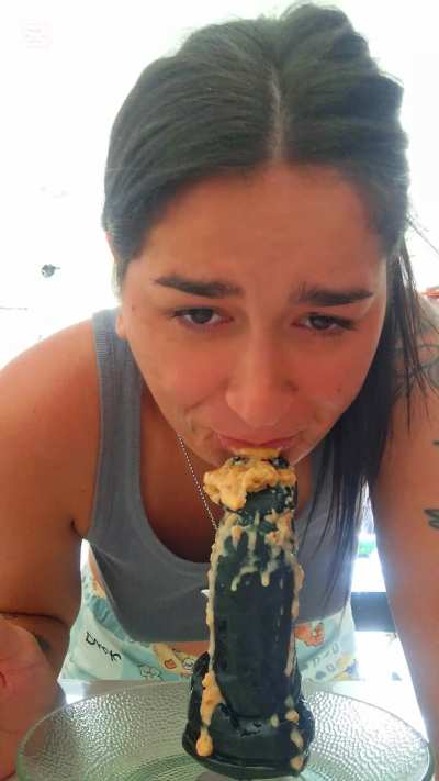 First time I do this eating too much pizza ugh it was exploding but I can only upload a small piece here. [Oc]