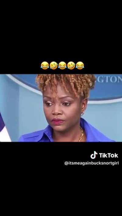 Biden&rsquo;s mouthpiece frustrated at a &ldquo;REAL&rdquo; question&hellip;&hellip;.😂