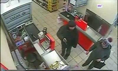 In Russia no one gives a damn if you rob them.