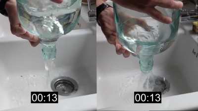 [howto] Save time poring water &amp;gt; give it a spin