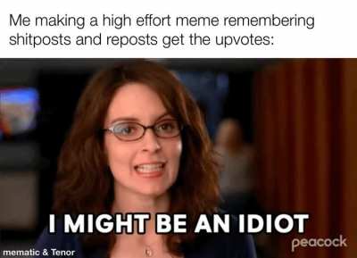 Nah I&rsquo;m definitely an idiot