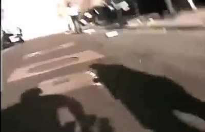 Recorded and survived. a footage during the collapse of the world Trade center (9/11).