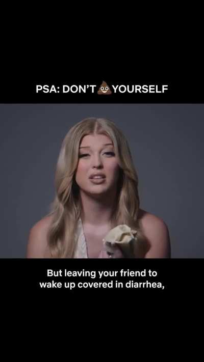 PSA: don&rsquo;t sh*t yourself 