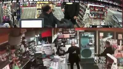 Off Duty Police Officer Pulls Gun on Man Buying Mentos.