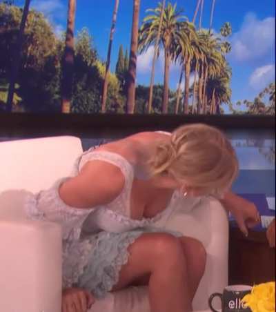 At Ellen's show