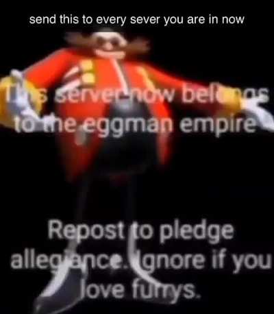 THIS SERVER BELONGS TO THE EGGMAN COUNCIL