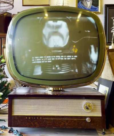 After 13 years I finally fulfilled my dream of owning a 1958 Philco Predicta (Radiation King) and playing Fallout on it. It&rsquo;s dark. It&rsquo;s nearly impossible to read anything. And it&rsquo;s still one of the coolest things I&rsquo;ve ever done. Enjoy the Yes Man ending.