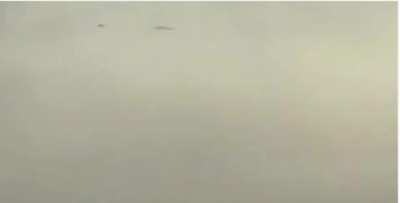 Dashcam captures instant United Airlines engine explodes