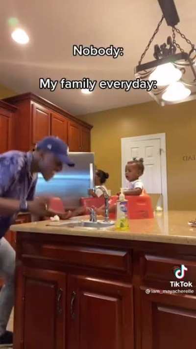 Singing with family