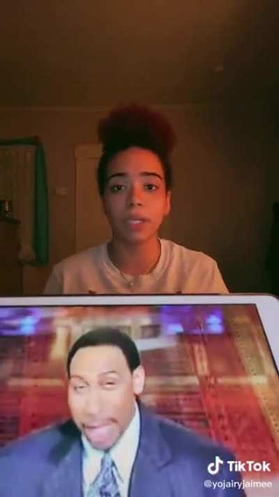 This Stephen A impression is amazing