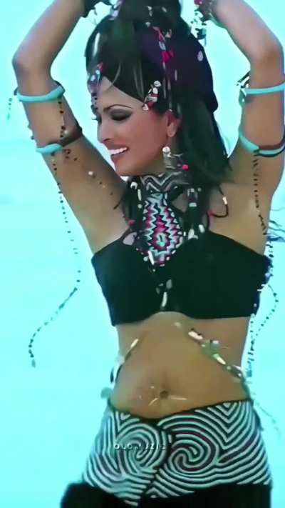 Priyanka Chopra hot navel show in song