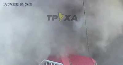 Frightening footage from the missile attacks on Nikolaev today
