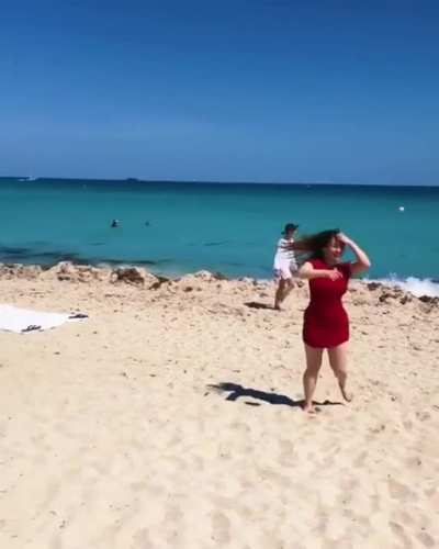 Booty and the beach