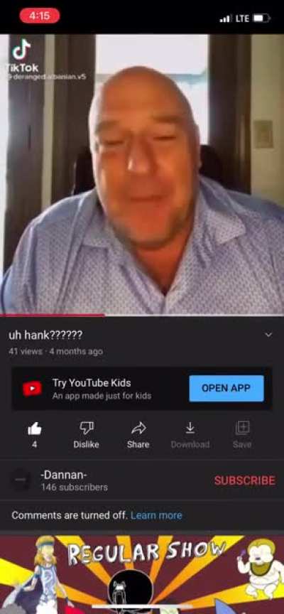 Blursed Hank.