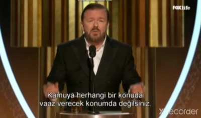 D&uuml;nyadaki b&uuml;t&uuml;n bu k&ouml;t&uuml;l&uuml;kler varken bir grup duyar kasmakla g&ouml;revlendirilmiş insanların k&uuml;rs&uuml;ye &ccedil;ıkıp hayvansever h&uuml;manist ırk&ccedil;ılık karşıtı konuşmalarına karşın bence &ccedil;ok &ouml;nemli bir konuşma. Bu konuşmaya yapabildikleri sadece g&uuml;lmek oldu. Tamamını bu lin