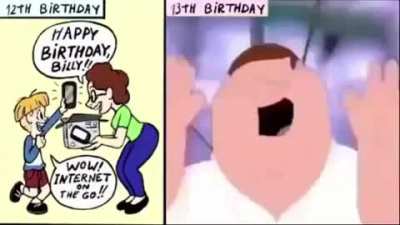 Ayuda banda esto no es un meme de mucho usar el teléfono me transforme en Peter Griffin