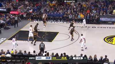 [Highlight] Reggie Jackson hops and skips his way into a bucket