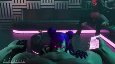 Rita & V (Sinthetic) [Cyberpunk 2077]