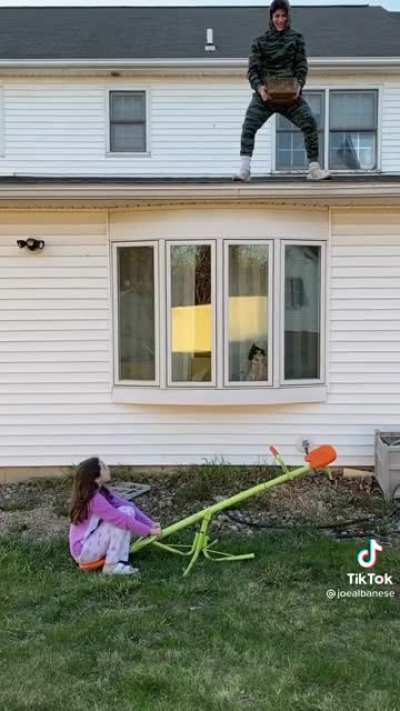 Girl vs. Block