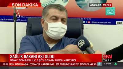 Fahrettin Koca&rsquo;dan aşı sonrası ilk a&ccedil;ıklama