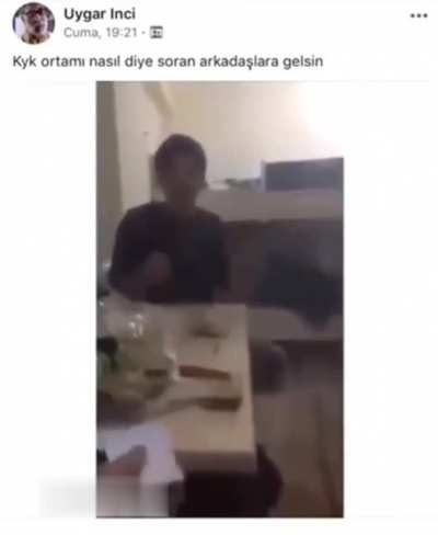 Yurtta kalan &ouml;ğrencinin son hali:(