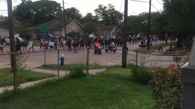 Peaceful Protest on Holman