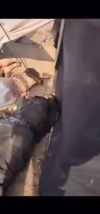 Footage of bodycam of Israeli elite unit clearing after the Re'im music festival massacre